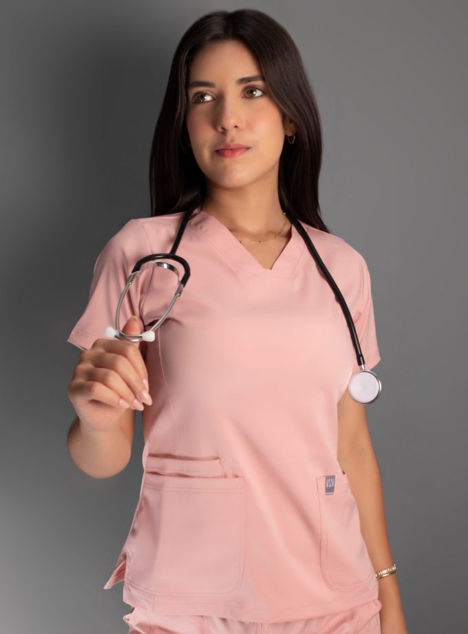 Scrub Conjunto Antifluido Free Movement™ S355 | Palo Rosa