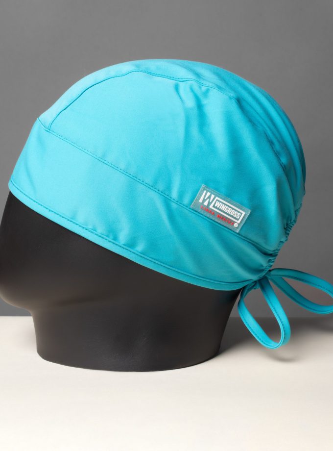 Gorro Cordones | Turquesa Claro
