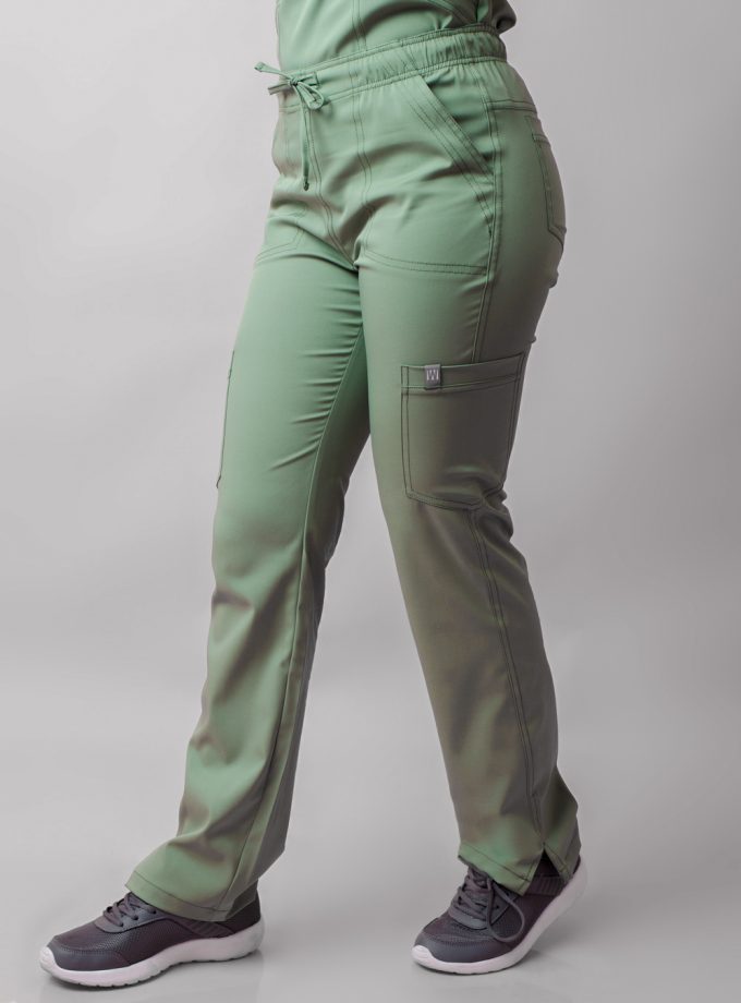 Scrub Pant Antifluido Free Movement™ S500 | Verde Olivo