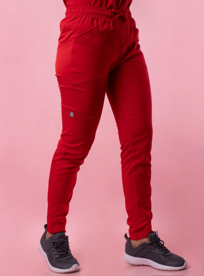 Scrub Pant Antifluido Free Movement™ S480 | Rojo
