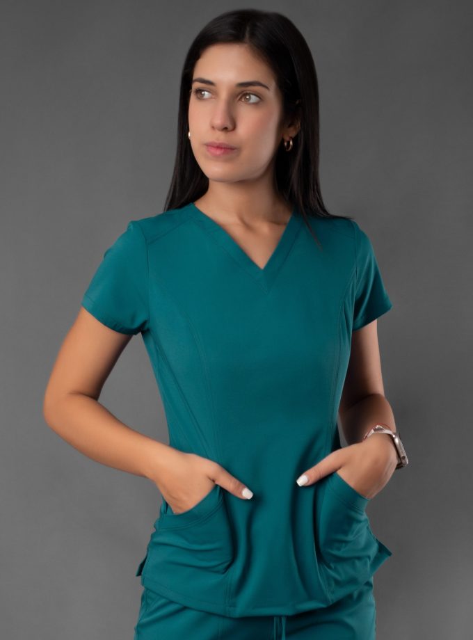 Scrub Top Antifluido Pro Comfort™ S500 | Cobalto