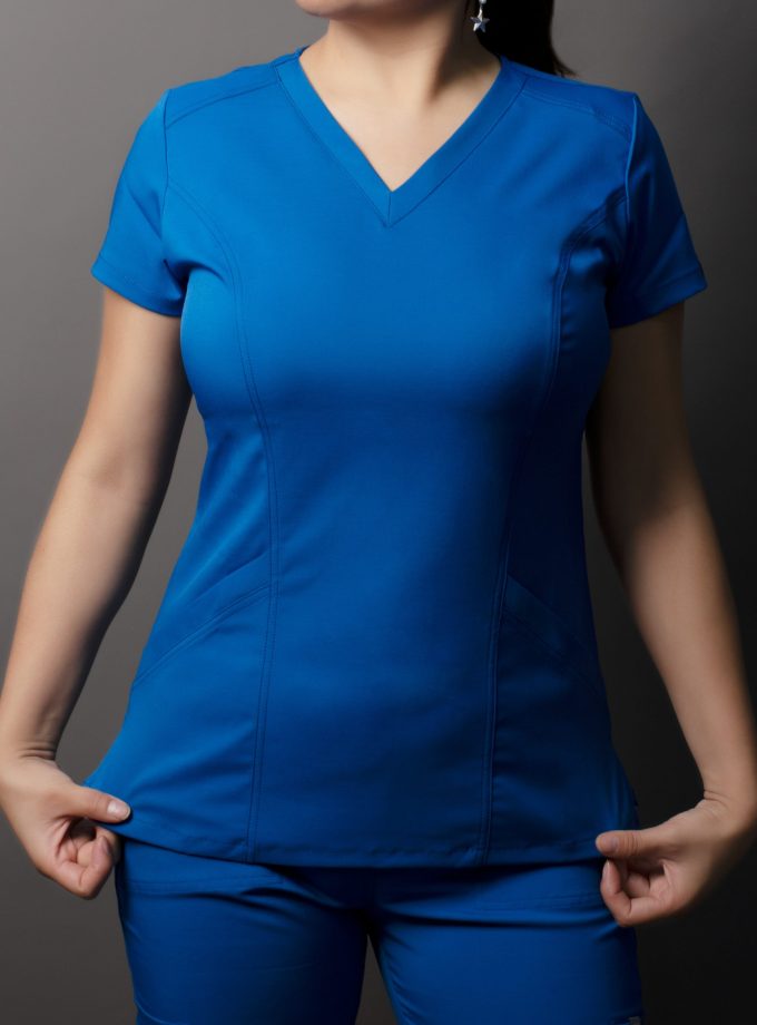 Scrub Top Antifluido Free Movement™ S500 | Azulino